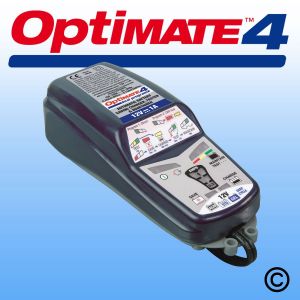OptiMate 4 Dual Program 12V Battery Charger/Optimiser