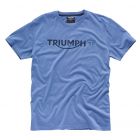 Triumph Blue Logo T-Shirt