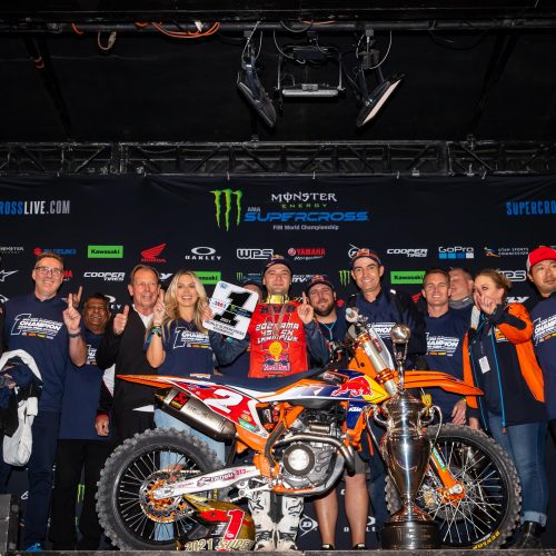 COOPER WEBB CLINCHES KTM’S FIFTH AMA SUPERCROSS 450SX CHAMPIONSHIP