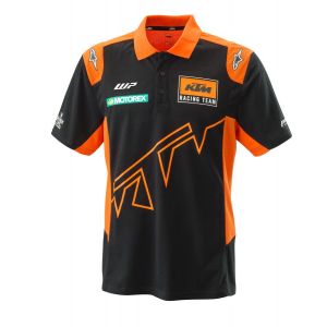 KTM Team Polo T-Shirt - Black / Orange