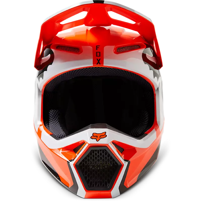 Fox Racing Youth V1 Leed Helmet - Fluorescent Orange - Phillip