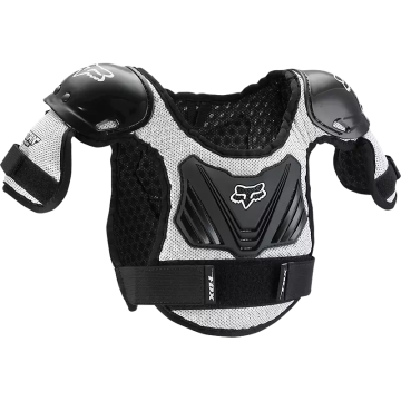 Fox Peewee Titan Roost Deflector - Black / Silver
