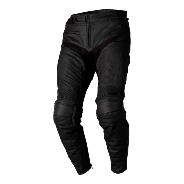 RST Tour 1 CE Leather Short Leg Jeans - Black