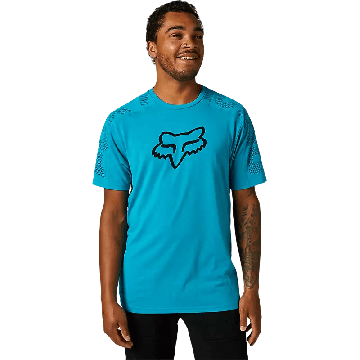 Fox Racing Dvide Tech Tee T-Shirt - Citadel Blue