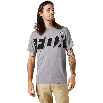 Fox Racing Rkane Tech Tee - Heather Graphite Grey