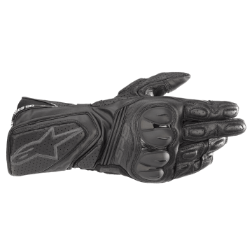 Alpinestars SP-8 V3 Leather Gloves - Black / Black