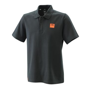 KTM Pure Racing Polo Shirt - Black