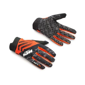 KTM GRAVITY-FX MX GLOVES - Black / Orange