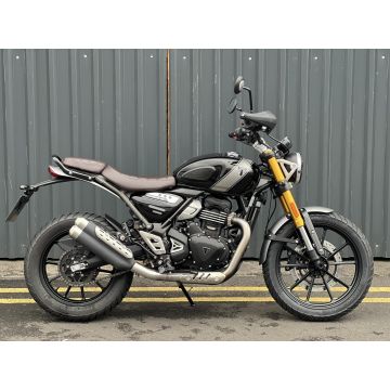 Ex-Demo 2024 Triumph Scrambler 400 X – Phantom Black