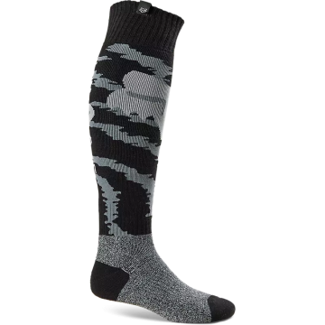 Fox Racing 180 Nuklr Thick Socks - Black / White