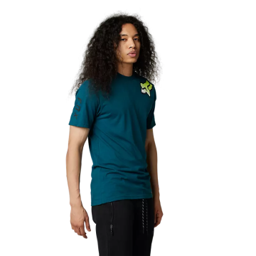 Fox Racing Toksyk Premium Tee - Heather Maui Blue