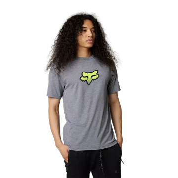 Fox Racing Vizen Drirelease® Tee - Heather Graphite Grey