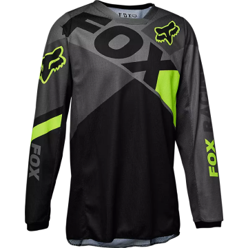 Fox Racing Youth 180 Xpozr MX Jersey - Pewter Grey
