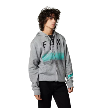 Fox Racing Fgmnt Zip Hoodie - Heather Graphite Grey