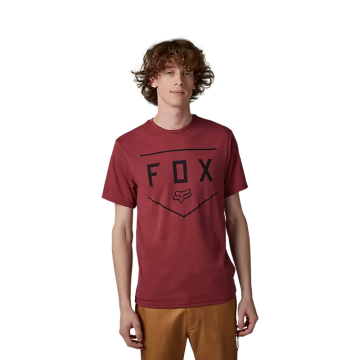 Fox Racing Shield Tech Tee - Scarlet Red