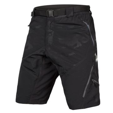 Men's Hummvee Shorts (With Liner) - Black Camo