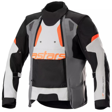 Alpinestars Halo Drystar Jacket Dark Gray-Ice Gray-Black