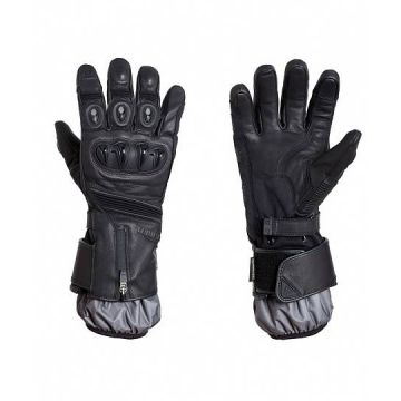 TRIUMPH DRYSDALE GORE-TEX MOTORCYCLE GLOVES - BLACK