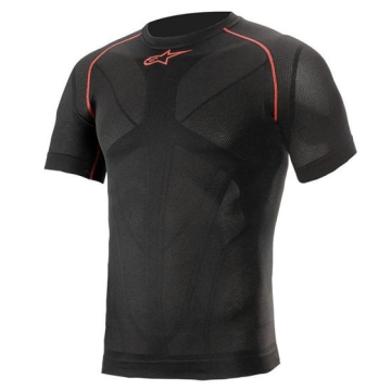 Alpinestars Ride Tech V2 Top Short Sleeve Summer - Black/Red