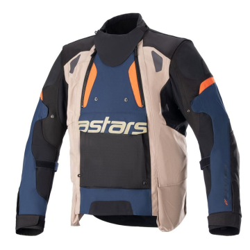 Alpinestars Halo Drystar Touring Textile Jacket Dark Khaki / Sand / Fluo Yellow
