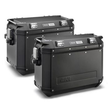 Givi Trekker Outback Black Line Cases 37 / 48LTR