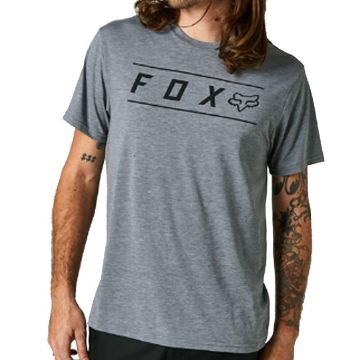 Fox Pinnacle Drirelease® Tee - Heather Graphite Grey