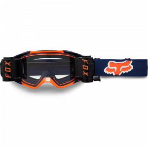 Fox Racing Vue Stray Roll Off Goggles - Navy / Orange