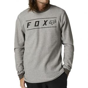 Fox Pinnacle Long Sleeve Thermal Shirt - Heather Graphite Grey