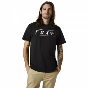 Fox Racing Pinnacle Short Sleeve T-Shirt - Black / White