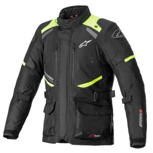 Alpinestars Andes V3 DryStar® Motorcycle Jacket - Black / Flo Yellow