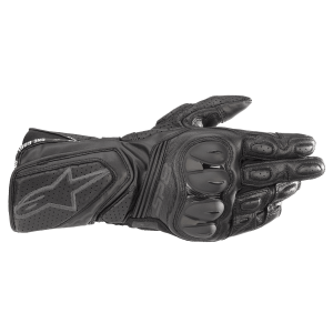 Alpinestars SP-8 V3 Leather Gloves - Black / Black