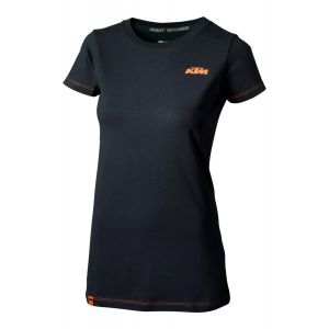 KTM Girls Racing Tee T-Shirt - Black