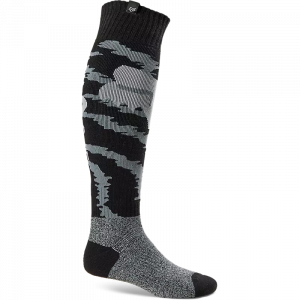 Fox Racing 180 Nuklr Thick Socks - Black / White