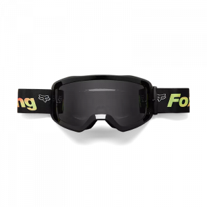 Fox Racing Main Statk Smoke Lens Goggles - Black / Red