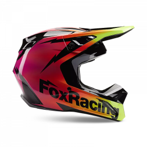Fox Racing V1 Statk Helmet - Multi Colour