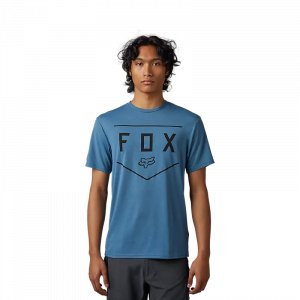 Fox Racing Shield Tech Tee - Dark Slate Blue