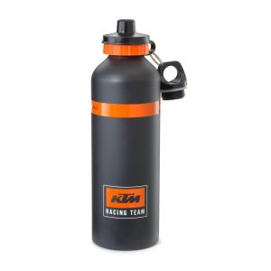 KTM Team Aluminium Bottle - Black / Orange