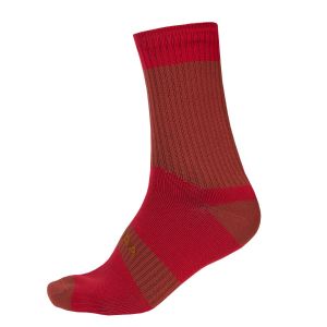Endura Hummvee Waterproof Socks II - Red