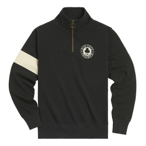 Triumph Ace Cafe Quarter Zip Sweat - Black