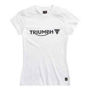 Triumph Melrose Womens Logo Tee T-Shirt - White