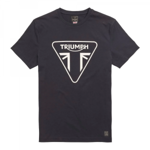 Triumph Helston Printed Logo Tee T-Shirt - Black