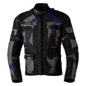 RST Pro Series Adventure X CE Textile Jacket - Navy / Camo Grey / Black