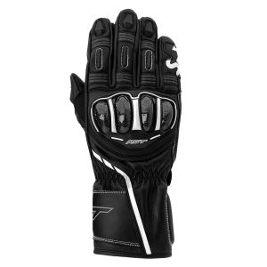RST S1 CE Leather Gloves - Black / White