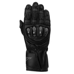 RST S1 CE Leather Gloves - Black / Black