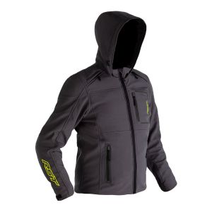 RST X Frontline CE Textile Jacket - Grey / Neon Yellow