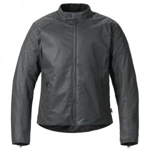Triumph Braddan Waterproof Wax Jacket - Black