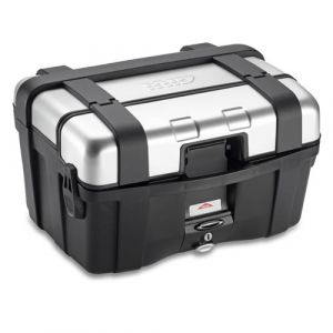 Givi TRK46N Trekker Silver Top Case - 46 LTR