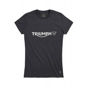 Triumph Melrose Womens Logo Tee T-Shirt - Black